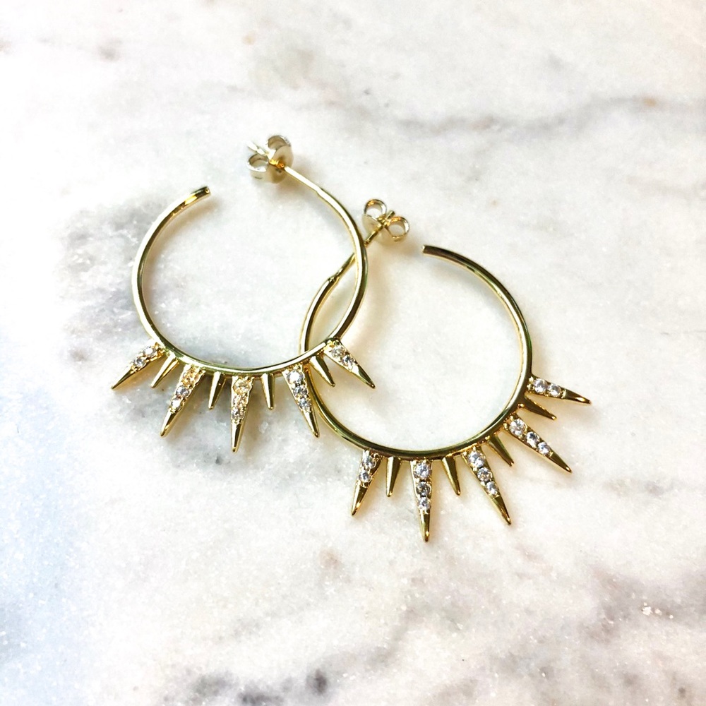 Cora Hoop Earrings